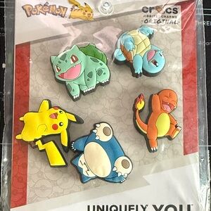 CROCS Pokemon Jibbitz Charms Set - Multicolor